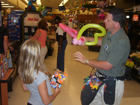 Promotional Entertainer - Preforming at Jewel Food Stores